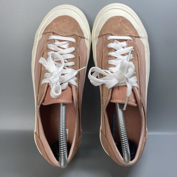 Vans Old Skool Ultracush Women's 8.5 Coral Pink Sneakers 500714 EUC - Picture 6 of 9